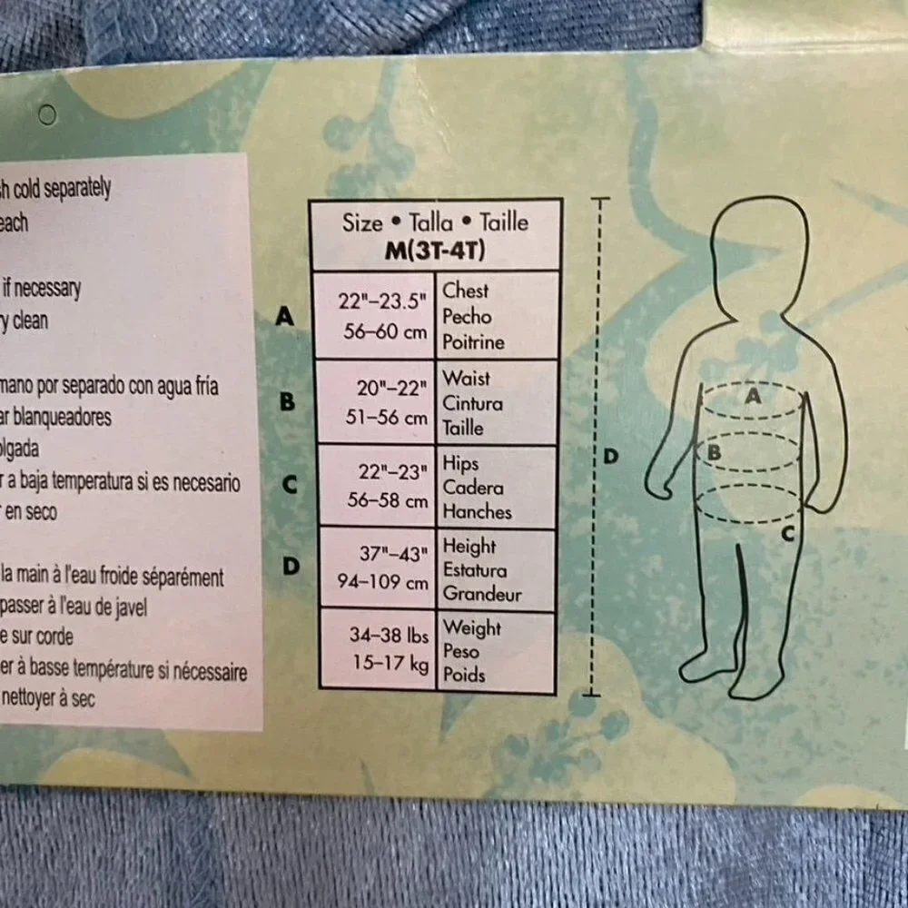 Disney's Lilo and Stitch Toddler Costume Sz Med 3T-4T - Picture 3 of 5